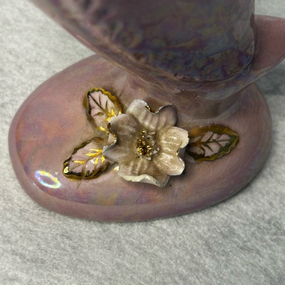 vintage ceramic swan or crane figurine - Picture 7 of 13